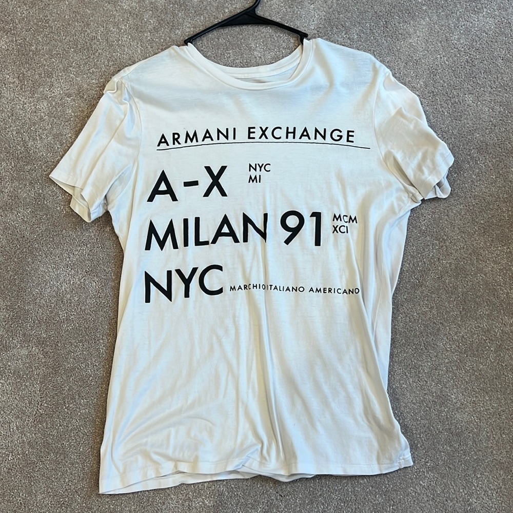 Armani exchange t-shirt size medium